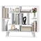 Geometric Bookcase with Anti-Tipping Kit and Storage Shelving Unit